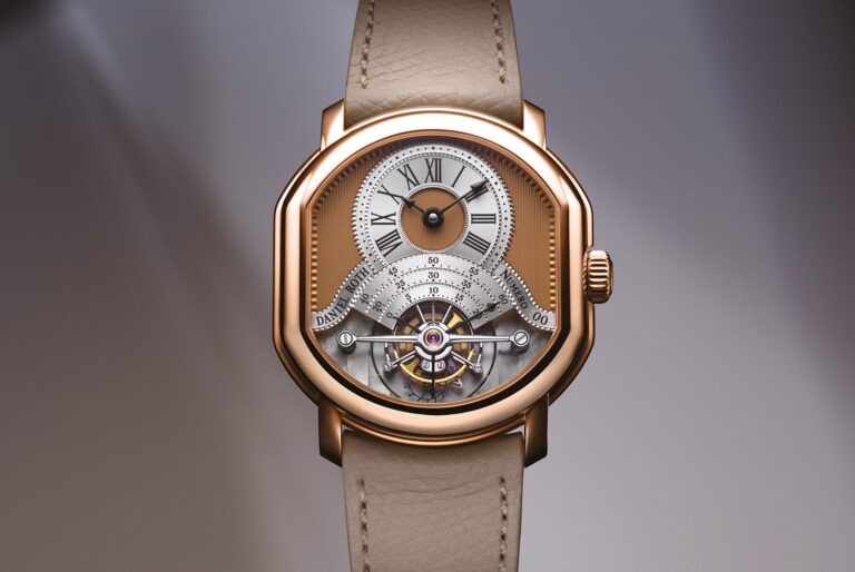 A Stunning Daniel Roth Tourbillon In Rose Gold