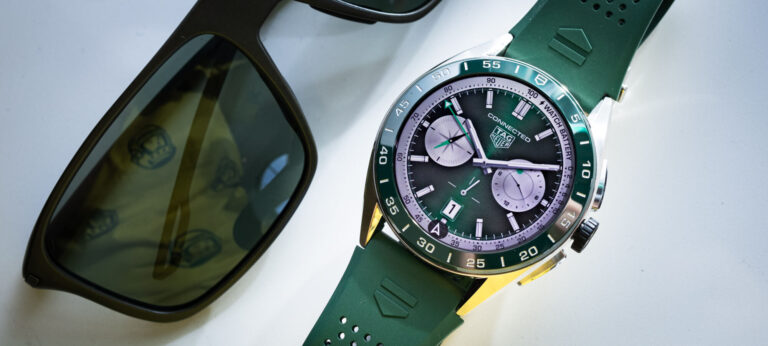 Hands On: Tag Heuer Connected Calibre E4 Green Ceramic 45mm Smartwatch