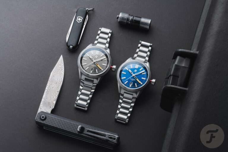 Hands On: The New Rze Fortitude Gmt S With A Vibrant Blue