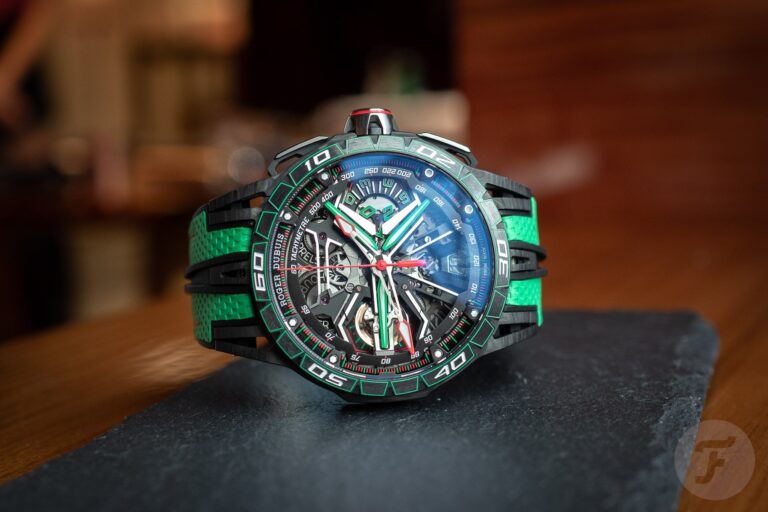 Roger Dubuis Excalibur Spider Flyback Chronograph "lambo" Verde Mantis Is