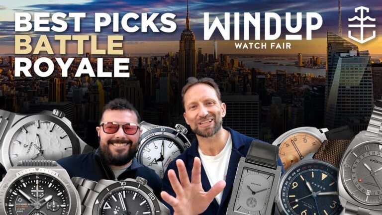 Best Watches At Windup Watch Fair New York 2024