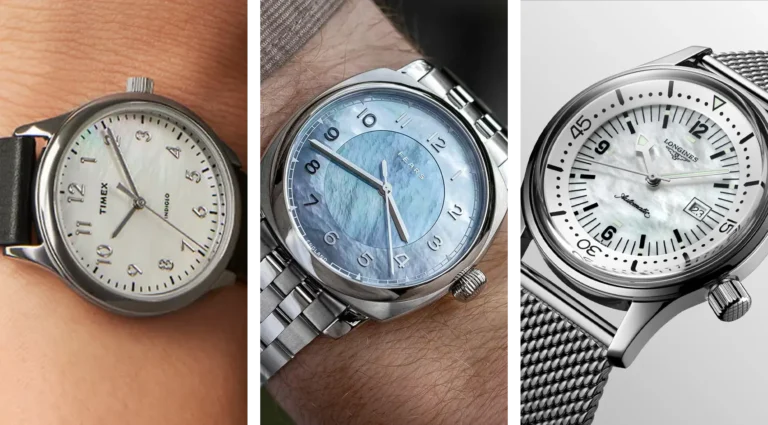 7 Mother Of Pearl Watches For Every Wrist, From $80 To $8,000