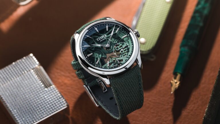 Czapek X Fratello Promenade Ohp Film “viridian Green”