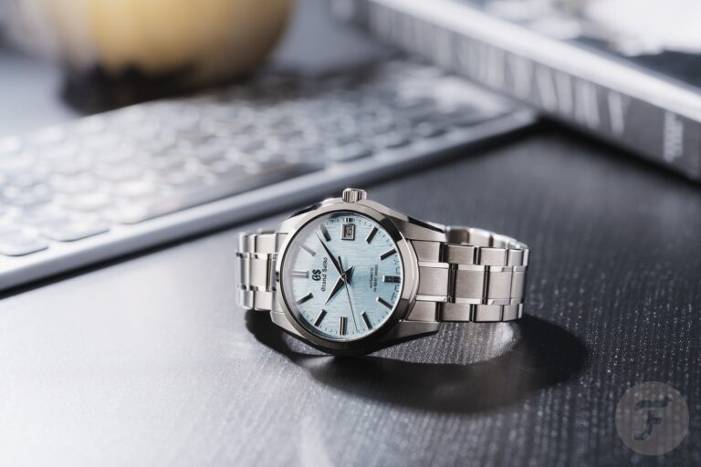 Experience The Colorful And Elegant Grand Seiko Sbgh349 “icefall” Titanium