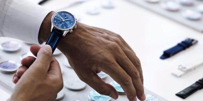 [f]at The Iwc Boutique: Customizing The Portugieser Chronograph