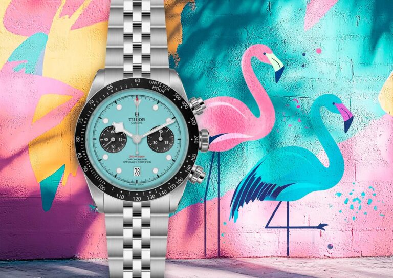 [f]black Bay Chrono “flamingo Blue” Is Now Available From Tudor