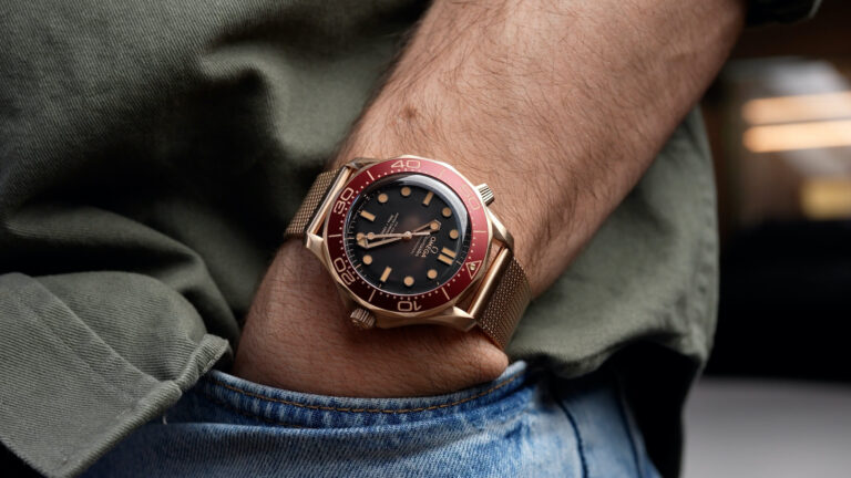 The Omega Seamaster 300m Bronze Gold And Burgundy, Which Daniel