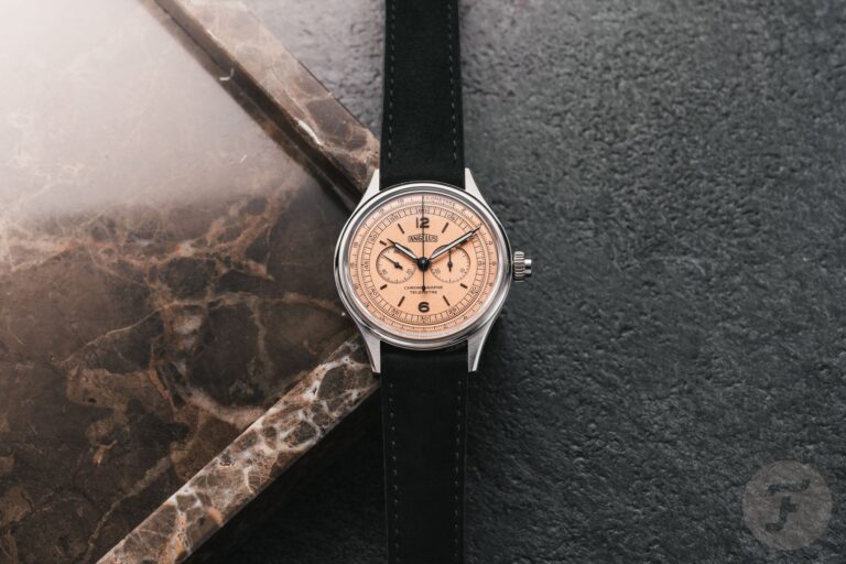 I Practice The Lovely Angelus Chronographer Steel Rose