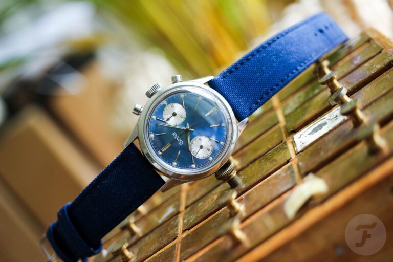 Mysterious Late Blue Dial Galette Chronograph
