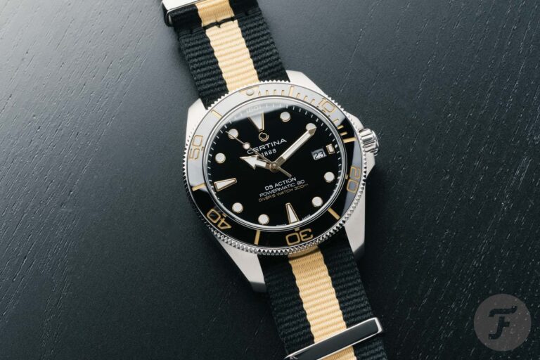 Practice The New Certina Ds Action Diver 40.5