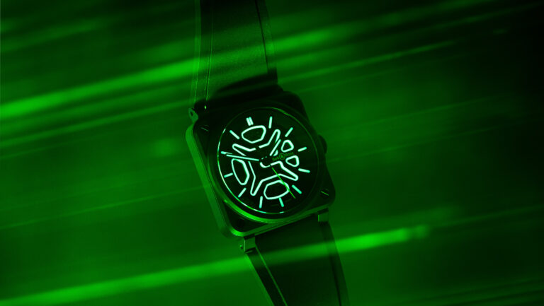 Bell & Ross Br 03 Skeleton Ram Ceramic Shines With Foam First