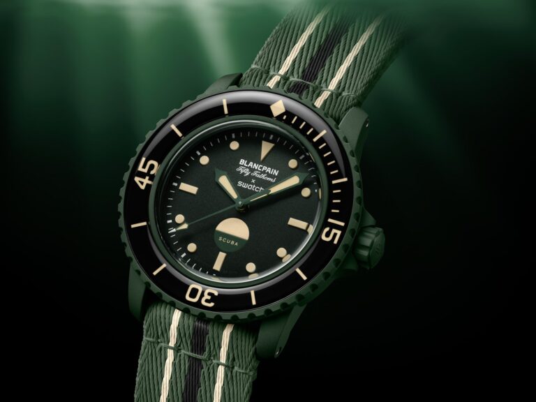 Blancpain X Swatch Scuba Fifty Fathoms Green Abyss