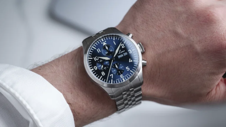Laco Kiel.2 Blau Flieger Chronograph