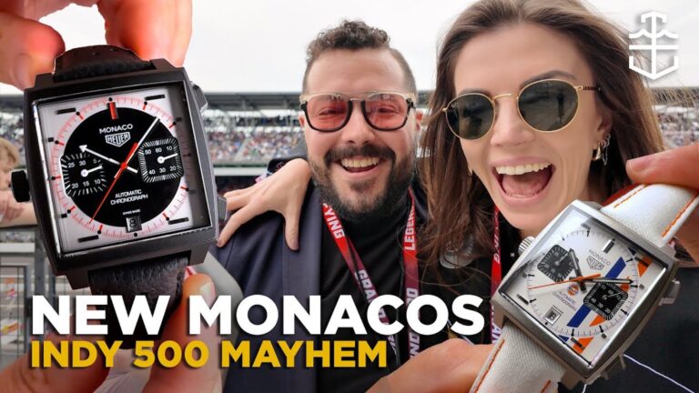 New Tags For Indy 500 Heuer Monaco Chronographs
