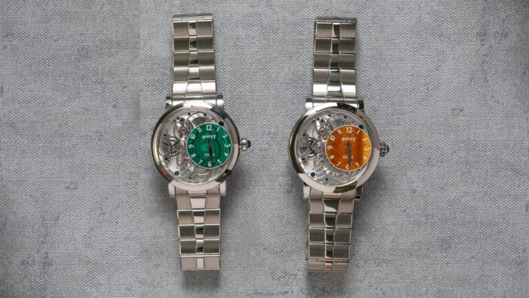 Bovet Récital 12 Malachite And Tiger Eyes