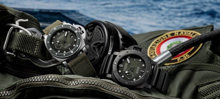 Introducing: New Panerai Submarine Marina Miriturn Models Pam01697 And Pam01698