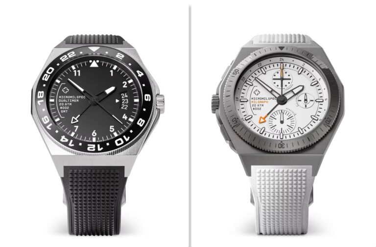 Micromilspec Pilot Gmt Dual Timer And Millgraph White