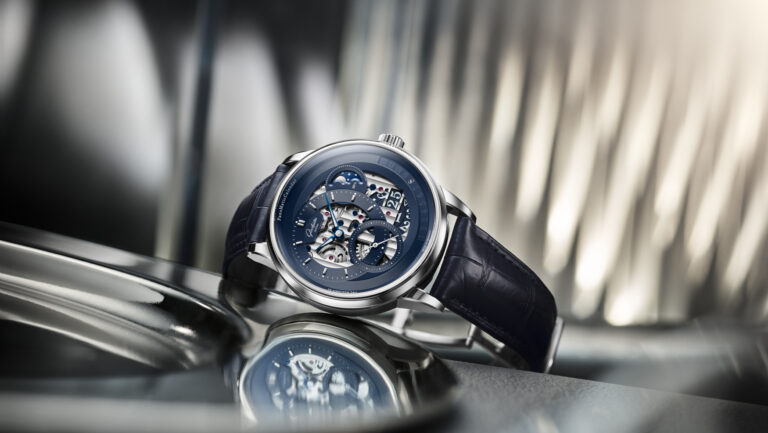 The Glashütte Original Will Debut The Panomatic Calendar "blue Of