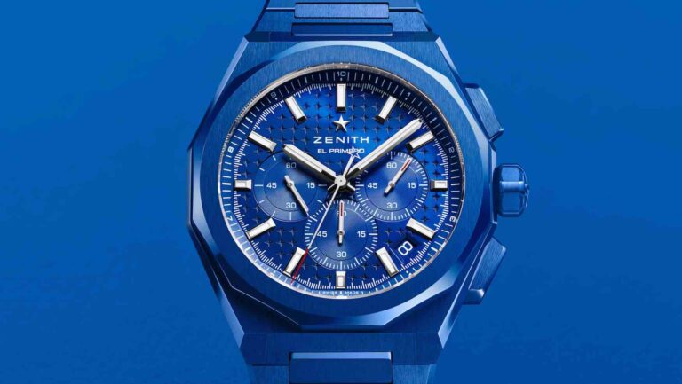 This Zenith Ignores Blue Ceramic Skyline Chronograph