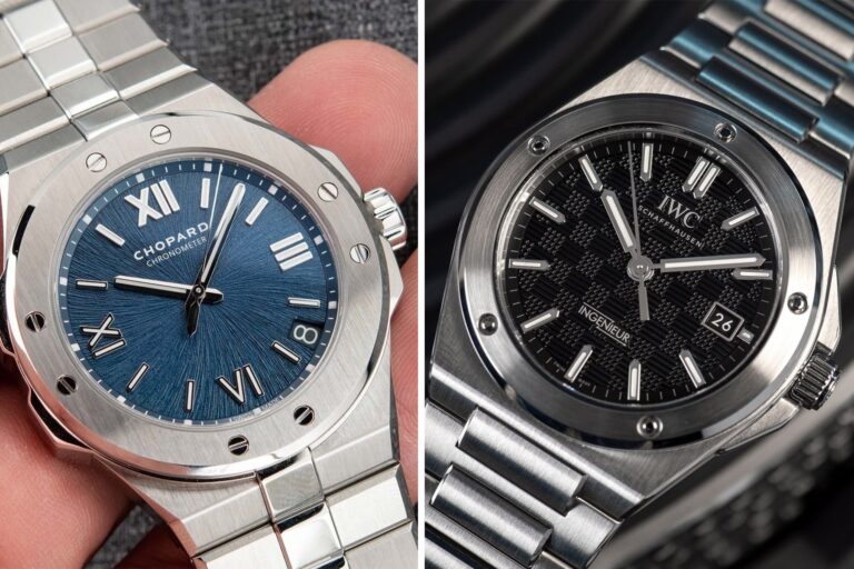 [f]iwcingenieur Automatic 40 Vs. Chopard Alpine Eagle 41