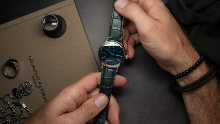 Laurent Ferrier Celebrates 15 Years With The Classic Tourbillon Teal